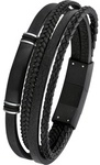 s.Oliver Armband Edelstahl, Leder Herrenschmuck Weiss Herren s.Oliver Armband Edelstahl, Leder Herrenschmuck Weiss Herren