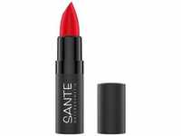 Sante - Matte Lipstick Lippenstifte 4.5 g 07 - KISS-ME RED