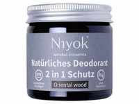Niyok - 2in1 Deodorant - Oriental Wood 40ml Deodorants