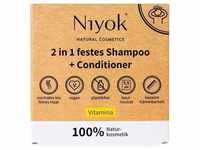 Niyok - 2in1 festes Shampoo+Conditioner - Vitamina 80 g
