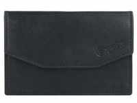 Esquire - New Silk Schlüsseletui Leder 11 cm Make-up Organizer schwarz