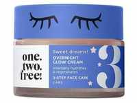 one.two.free! - Overnight Glow Cream Nachtcreme 50 ml