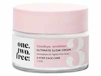 one.two.free! - Step 3: Pflege Ultimate Glow Cream Gesichtscreme 50 ml