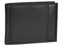 Bugatti - Geldbörse Nome Horizontal Wallet with Flap III Portemonnaies Schwarz