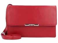 Esquire - Helena Clutch Geldbörse RFID Leder 17,5 cm Rot Damen