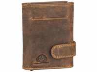 Greenburry - Kartenetui Vintage 1687 Portemonnaies Braun Herren