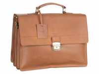 Burkely - Aktentasche Vintage Dean Briefcase 6379 Laptoptaschen Hellbraun Herren
