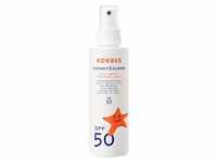 KORRES - COCONUT & ALMOND Sonnenemulsion für Kinder SPF50 - Spray Sonnenschutz 150