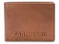Farmhood - Nashville Geldbörse RFID Schutz Leder 13 cm Portemonnaies Hellbraun