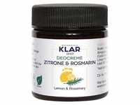 Klar Seifen - Zitrone & Rosmarin Deodorants 30 ml