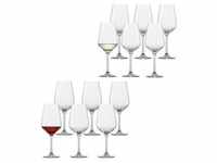 Schott Zwiesel - Taste Rotwein- und Weißweingläser 12er Set Gläser