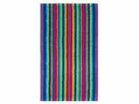 Cawö - Waschlappen 'Life Style Stripes' Baumwolle Handtücher Blau