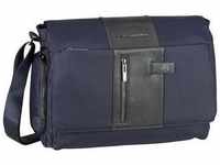 Piquadro - Umhängetasche Brief Messenger Bag 1592 Laptoptaschen Schwarz Herren