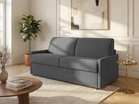 Schlafsofa 3-Sitzer - Liegefl&auml;che: 140 cm - Matratzenh&ouml;he: 22 cm mit Memory...