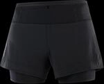 SALOMON SENSE AERO 2IN1 SHORT W Damen DEEP BLACK M LC2037600.06M