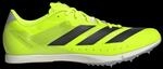 ADIDAS DISTANCESTAR Leichtathletik-Schuhe Unisex lucid lemon/carbon black/halo silver