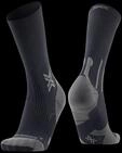 X-BIONIC X-SOCKS&reg; RUN PERFORM CREW Laufsocken Unisex BLACK/CHARCOAL 45-47