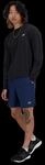 NEW BALANCE RC ESSENTIAL Longsleeve Herren Black L MT41256-BK.07L