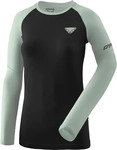 DYNAFIT 71157-0913.07L, DYNAFIT ALPINE PRO L/S Laufshirt Damen black out JADELITE L