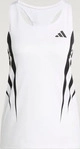 ADIDAS JV9315.08XL, adidas ADIZERO ARCHIVE RUNNING Singlet Damen WHITE XL