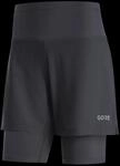 GORE WEAR R5 2IN1 SHORTS Damen Schwarz 34 100623-9900.34