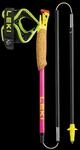 LEKI ULTRATRAIL FX.ONE SUPERLITE Trailrunningst&ouml;cke Unisex Neonpink-Neonyellow-Natur