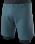 Dynafit Alpine PRO 2IN1 Laufshorts Herren Mallard Blue Gr. S 71642-8161.05S