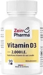 ZeinPharma Vitamin D3 2000 I.E. (90 Kapseln), Grundpreis: &euro; 594,12 / kg