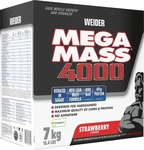 Weider Mega Mass 4000 - 7000g - Erdbeere, Grundpreis: &euro; 15,53 / kg