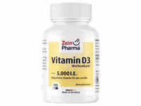 ZeinPharma Vitamin D3 5000 I.E. Wochendepot (90 Kapseln) 4260085383788
