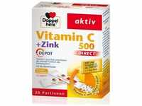 Doppelherz Vitamin C 500 + Zink Depot Direct (20 Sachets), Grundpreis: &euro;...