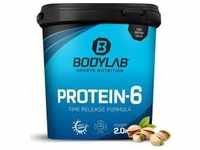 Bodylab24 Protein-6 - 2000g - Pistazie, Grundpreis: &euro; 35,- / kg