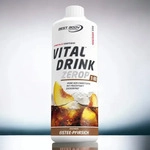 Best Body Nutrition Vital Drink Zerop - 1000ml - Eistee Pfirsisch