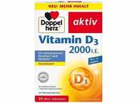 Doppelherz Vitamin D 2000 I.E. (50 Mini-Tabletten), Grundpreis: &euro; 188,89 / kg