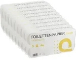 Toilettenpapier 3-lagig Hochwei&szlig; aus Zellstoff 72 Rollen 72 Rollen je Rolle 250
