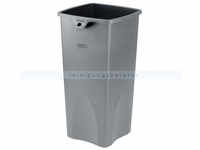 Mülleimer Rubbermaid Untouchable Container Grau 87 L Abfallbehälter mit