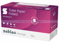 Wepa Satino 065680 Satino prestige Toilettenpapier SuperSoft 30 Pack je 300...