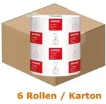 KATRIN Handtuchrollen Centerfeed Classic M 1-lagig wei&szlig; Papierhandt&uuml;cher, 6...