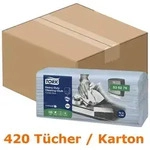 Tork 530279 extra starke Reinigungst&uuml;cher 1-lagig blau Mehrzweck T&uuml;cher f&uuml;r