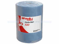 Kimberly Clark Wischtücher WYPALL X80 Stahlblau (KC 8347) 1 Lagige Großrolle aus