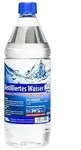 Destilliertes Wasser 1 L F&uuml;r Haushalt, Auto, Labor und Kosmetik