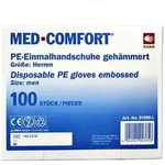 Lebensmittelhandschuhe PE Ampri Med Comfort transparent L Dispenser Polyethylen