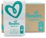 Babywindeln Pampers Baby Dry Gr&ouml;&szlig;e 3 Midi 6-10 kg 198 St&uuml;ck Maxipack, f&uuml;r...