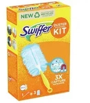 Swiffer Staubmagnet Starterset mit Griff & 3 T&uuml;cher Febreze mit kurzem Handst&uuml;ck