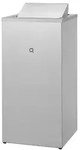 All Care Qbic-line Schwingdeckeleimer Edelstahl 85 L mit Innenring, auch f&uuml;r