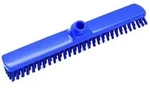 Schrubber Haug Gro&szlig;raumwischer 400 mm vollfarbig blau ungeschlitzt, HACCP,