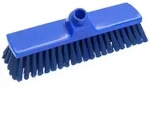 Hygienebesen Haug 300 mm geschlitzt vollfarbig blau HACCP, lebensmittelkonform