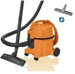 Hitachi CV400 PRO orange, Staubsauger mit Parkettd&uuml;se inkl. Zubeh&ouml;r und