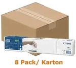Tork 17840 Spenderserviette Xpressnap Snack 21,6x21,6cm wei&szlig; 1-lagig, 8 x 1125