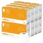Wepa Satino HiCycle hochwei&szlig; 3-lagig Toilettenpapier 64 Rollen/Paket x 250...